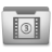 Aluminum Grey Movies Icon 48x48 png